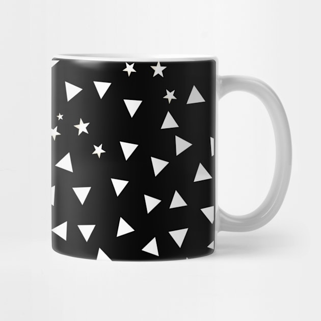 Triangle with Stars pattern by GULSENGUNEL